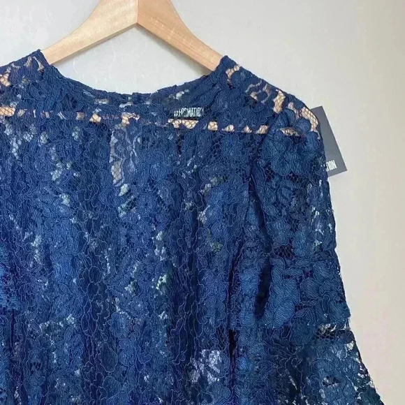 Reformation Marie‎ Top Navy Size Small - Picture 9 of 12